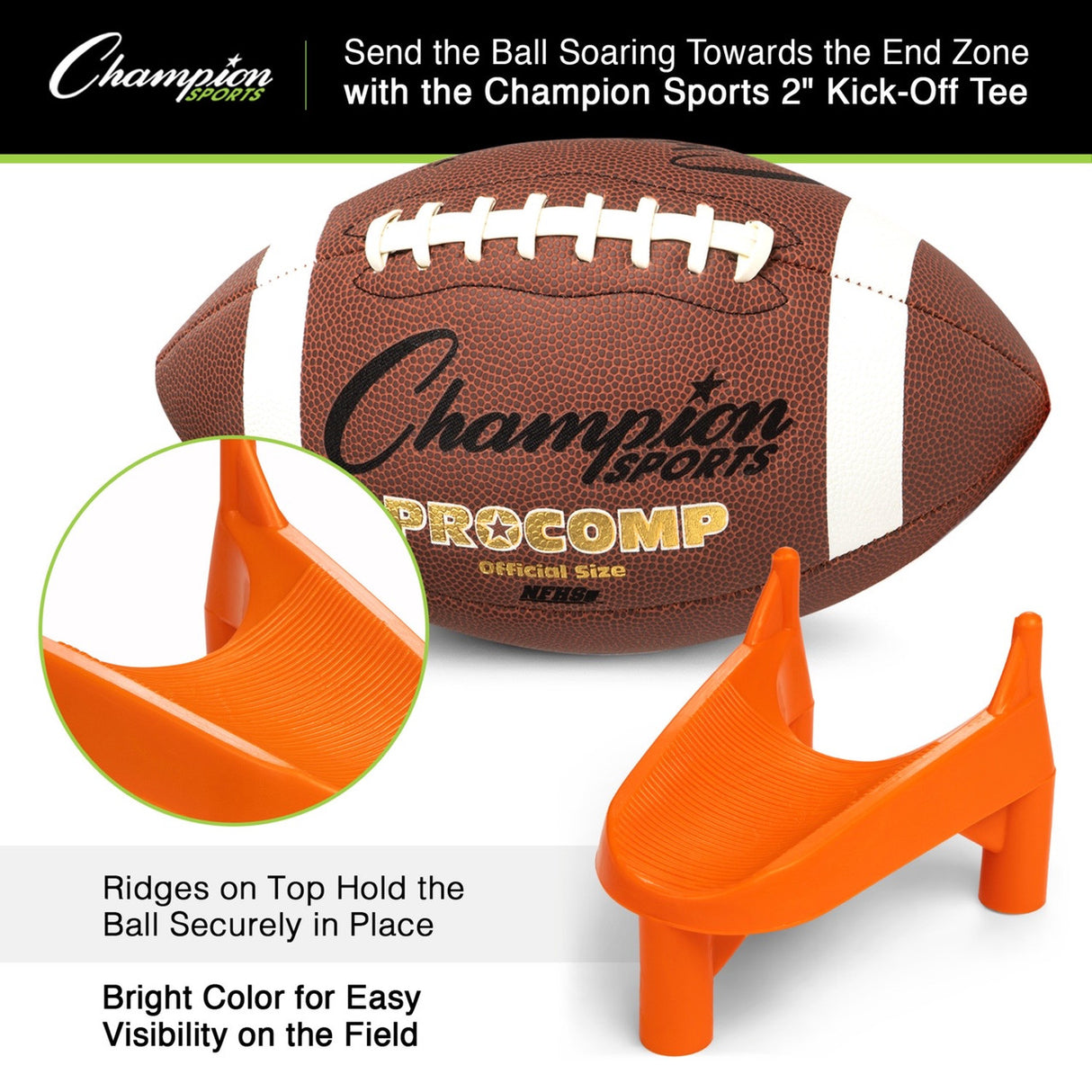 Champion Sports 2" SIDEWINDER KICKING TEE 2" H SIDEWINDER TEE