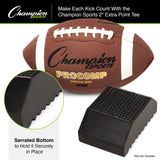 Champion Sports 2" EXTRA-POINT RUBBER TEE
