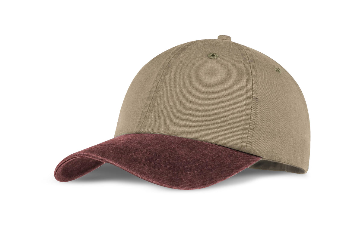 Joe's USA Two-Tone Pigment-Dyed Cap
