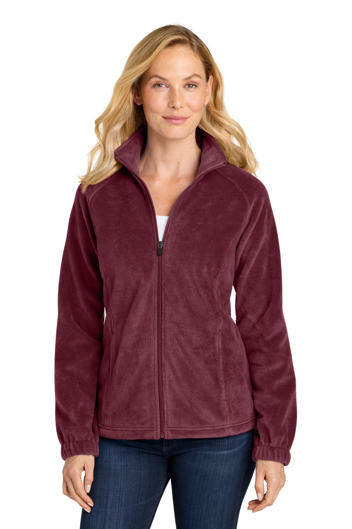 Port Authority ®  Women's Plush Fleece Full-Zip Jacket L190 - Port Authority L190