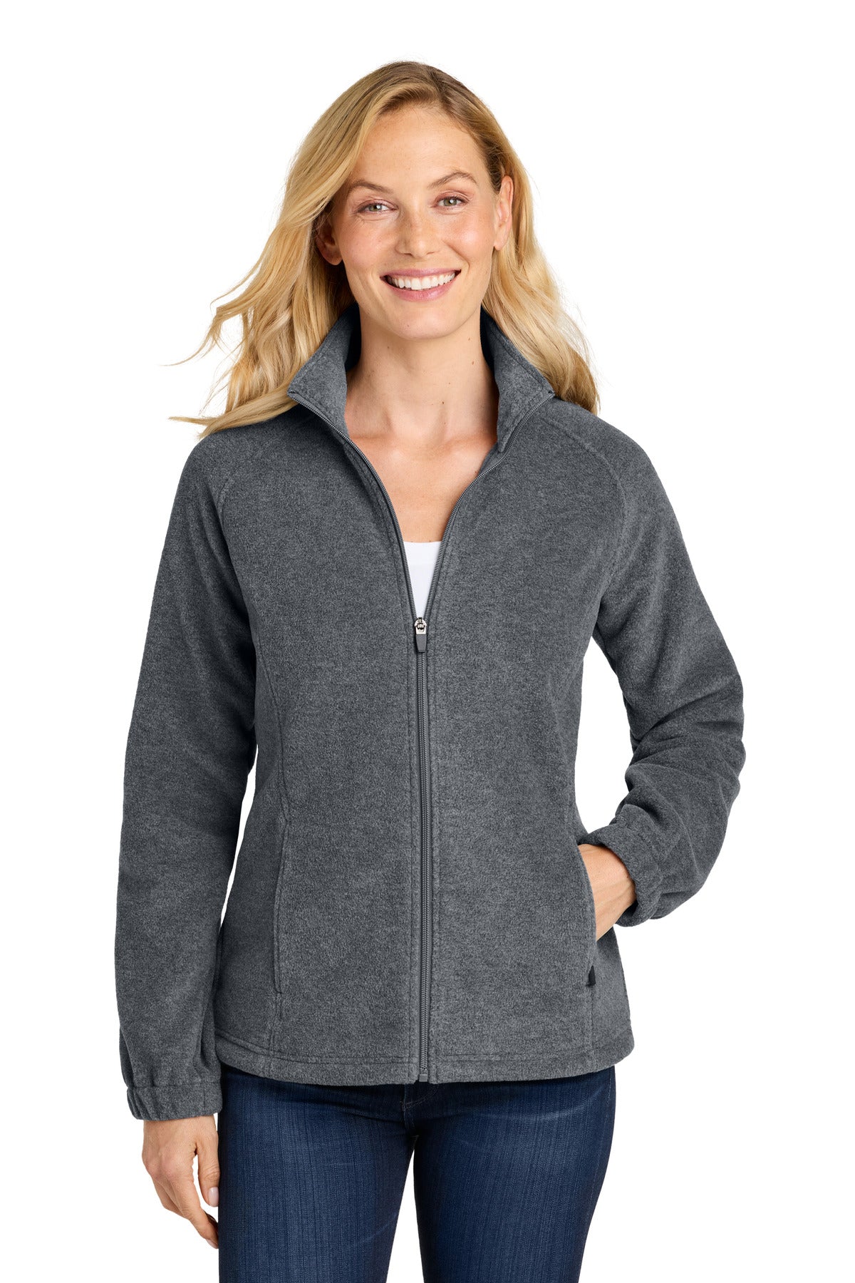 Port Authority ®  Women's Plush Fleece Full-Zip Jacket L190 - Port Authority L190