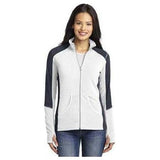 Ladies Colorblock Microfleece Jacket Joe's USA