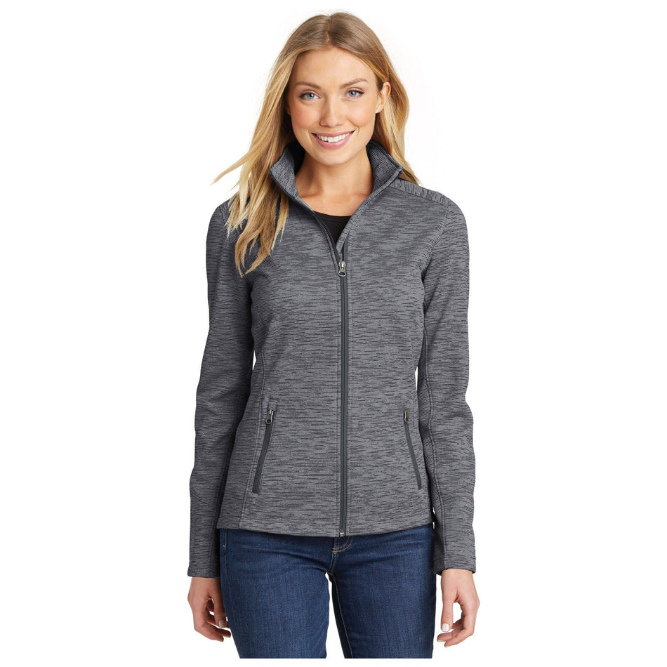 Port Authority ®  Women's Digi Stripe Fleece Jacket. L231 - Port Authority L231