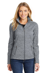 Port Authority L231 Women's Digi Stripe Fleece Jacket