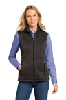 Port Authority L236 Women's Sweater Fleece Vest