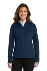 Port Authority  ®  Women's Grid Fleece Jacket. L239 - Port Authority L239