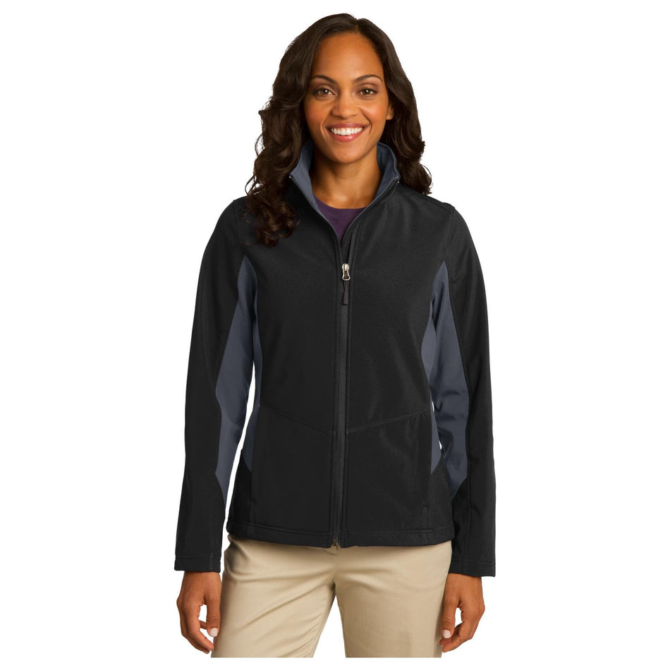 Port Authority ®  Women's Core Colorblock Soft Shell Jacket. L318 - Port Authority L318