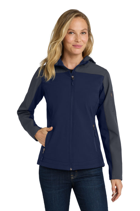 Port Authority ®  Women's Hooded Core Soft Shell Jacket. L335 - Port Authority L335