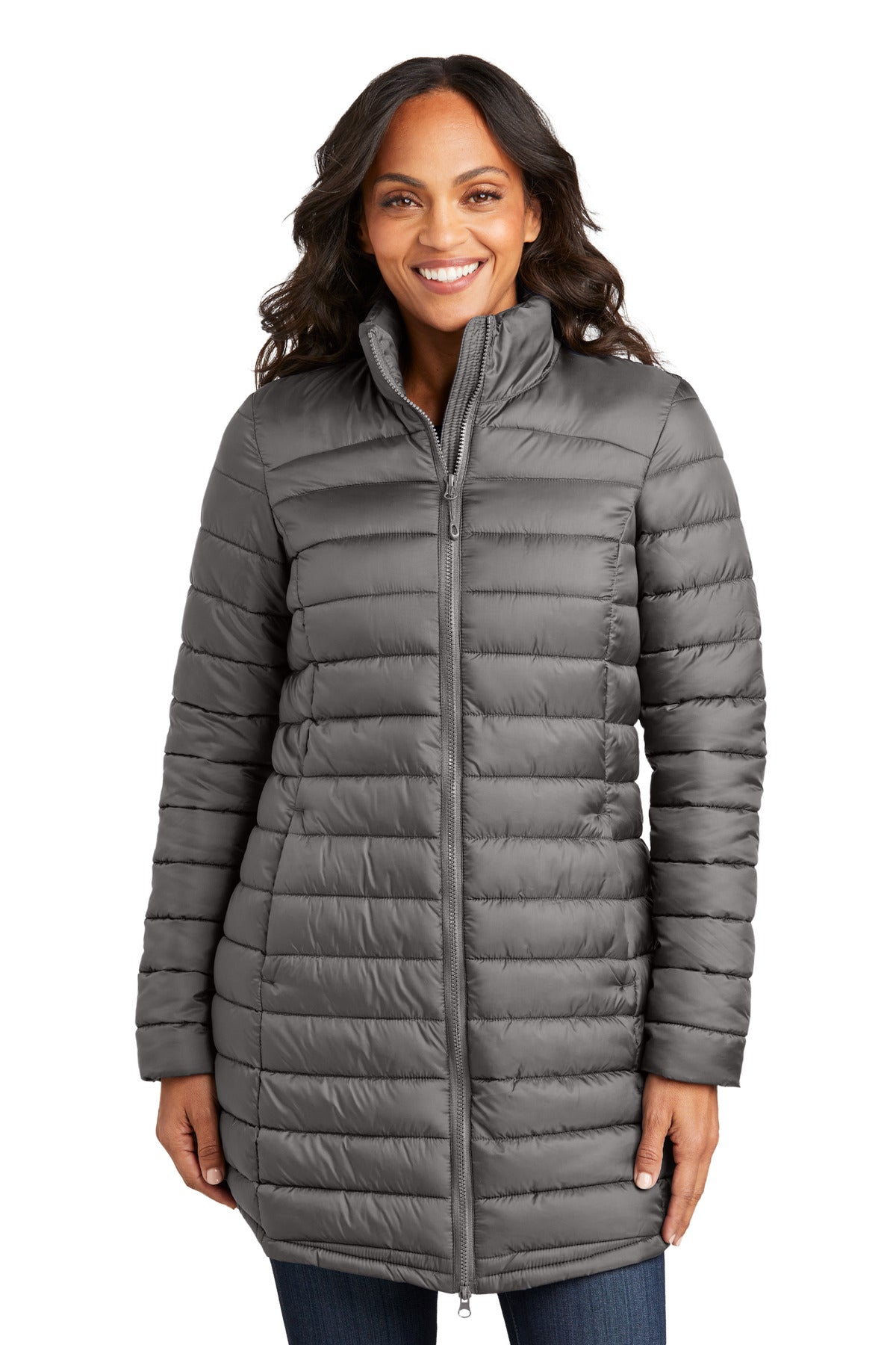 Port Authority ®  Women's Horizon Puffy Long Jacket L365 - Port Authority L365