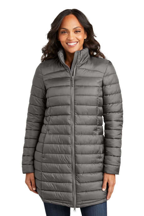 Port Authority ®  Women's Horizon Puffy Long Jacket L365 - Port Authority L365