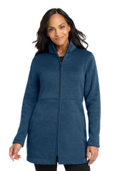 Port Authority L425 Women's Arc Sweater Fleece Long Jacket