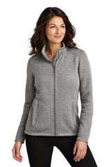 Port Authority L428 Women's Arc Sweater Fleece Jacket | Wholesale