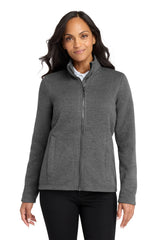 Port Authority L428 Women's Arc Sweater Fleece Jacket