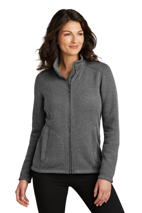 Port Authority L428 Women's Arc Sweater Fleece Jacket
