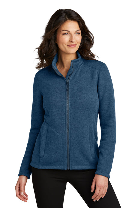 Port Authority L428 Women's Arc Sweater Fleece Jacket