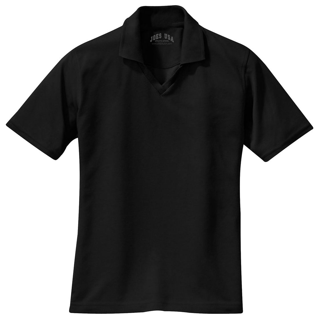 Ladies Rapid Dry Polo Women's Joe's USA Jet Black X-Small