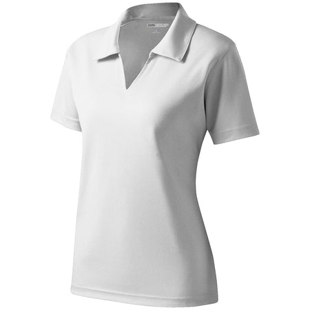 Ladies Dri-Mesh V-Neck Polo Polos/Knits DRI-EQUIP