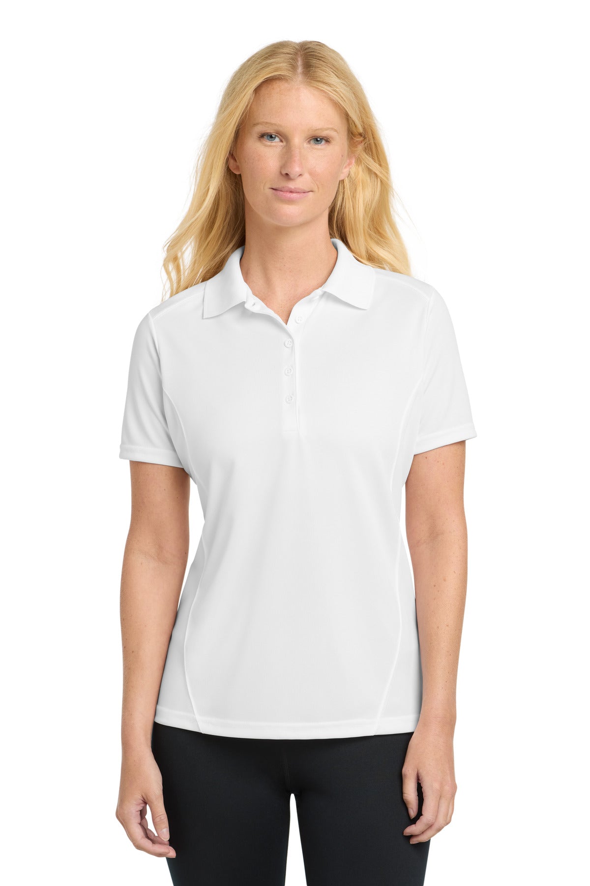 Sport-Tek ®  Women's Dry Zone ®  Raglan Accent Polo. L475 - Sport-Tek L475