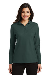 Port Authority ®  Women's Silk Touch™ Long Sleeve Polo.  L500LS - Port Authority L500LS
