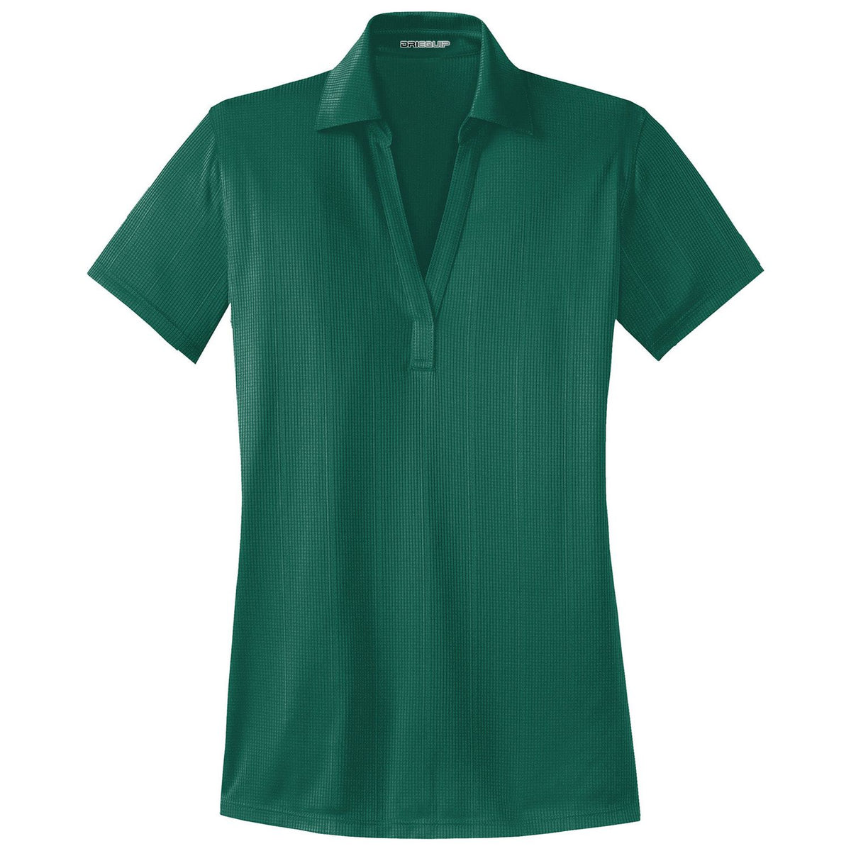 Ladies Performance Fine Jacquard Polo Polos/Knits Joe's USA X-Small Green Glen