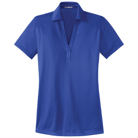 Ladies Performance Fine Jacquard Polo Polos/Knits Joe's USA X-Small Hyper Blue