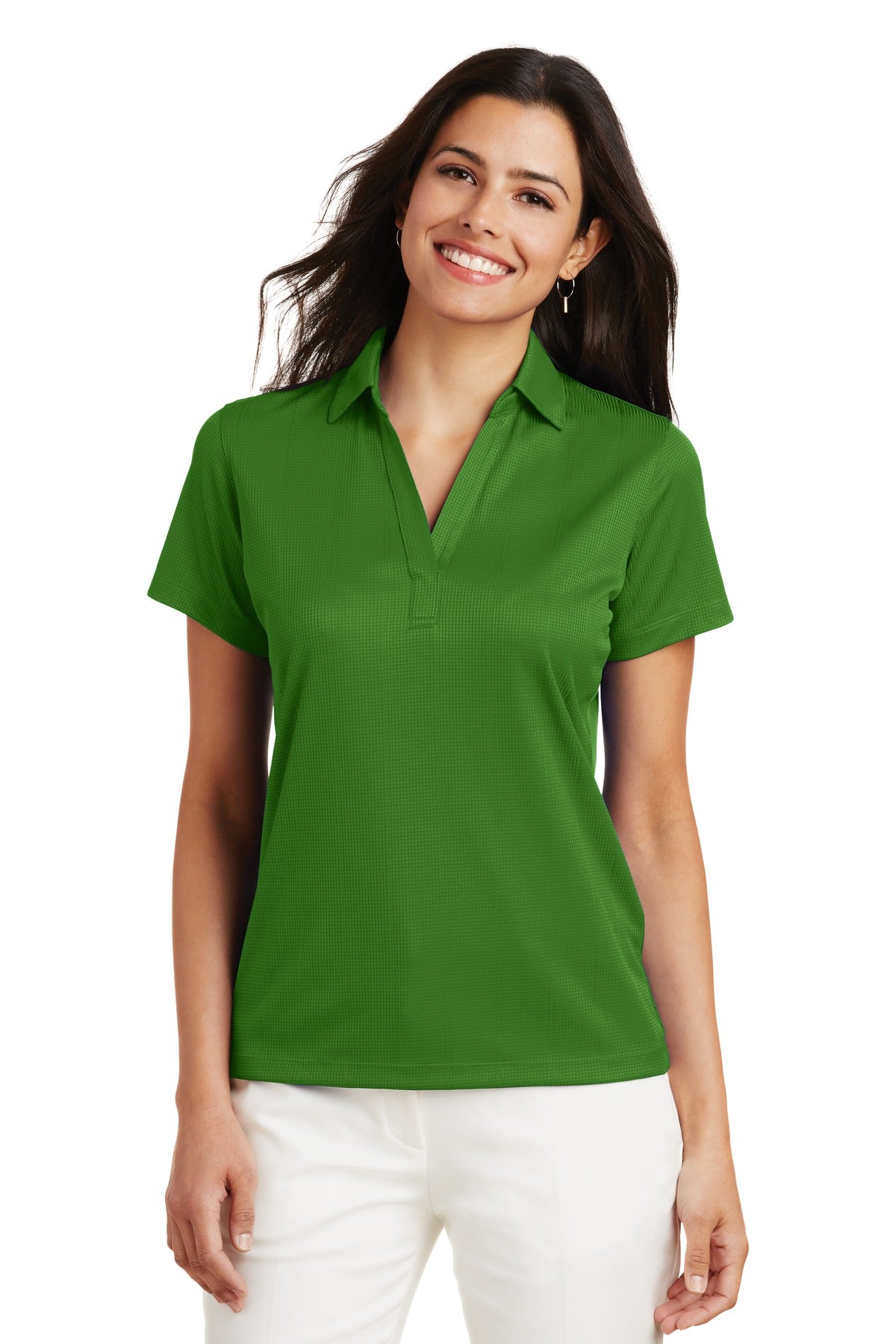 Port Authority ®  Women's Performance Fine Jacquard Polo. L528 - Port Authority L528