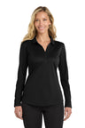 Port Authority  ®  Women's Silk Touch  ™   Performance Long Sleeve Polo. L540LS - Port Authority L540LS