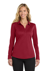 Port Authority L540LS Women's Silk Touch Performance Long Sleeve Polo Wholesale