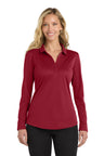 Port Authority L540LS Women's Silk Touch Performance Long Sleeve Polo Wholesale