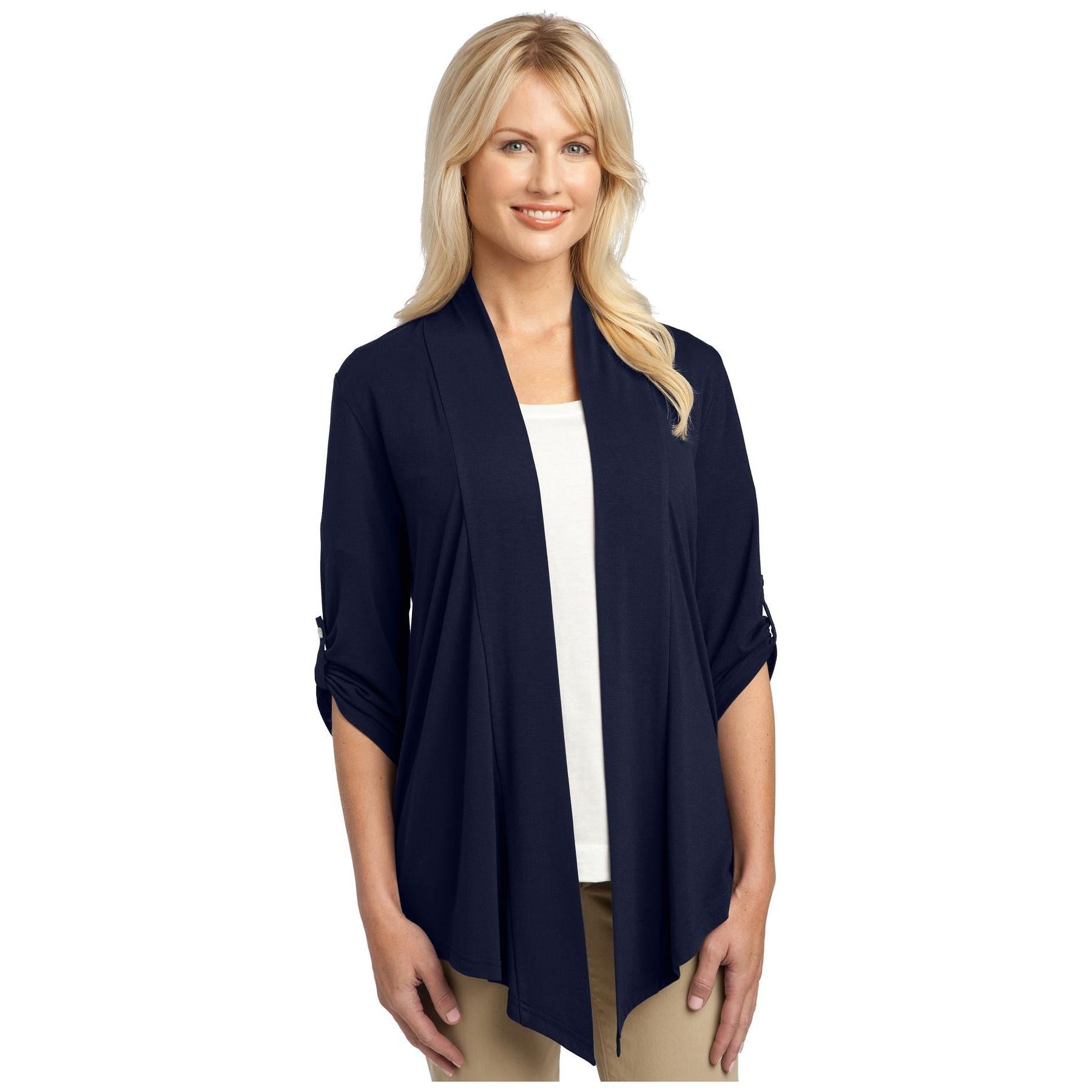 Port Authority ® Women's Concept Shrug. L543 - Port Authority L543 Polos/Knits Port Authority Dress Blue Navy XS