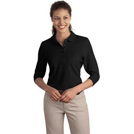 Ladies Silk Touch™ 3/4-Sleeve Polo Joe's USA Womens Apparel