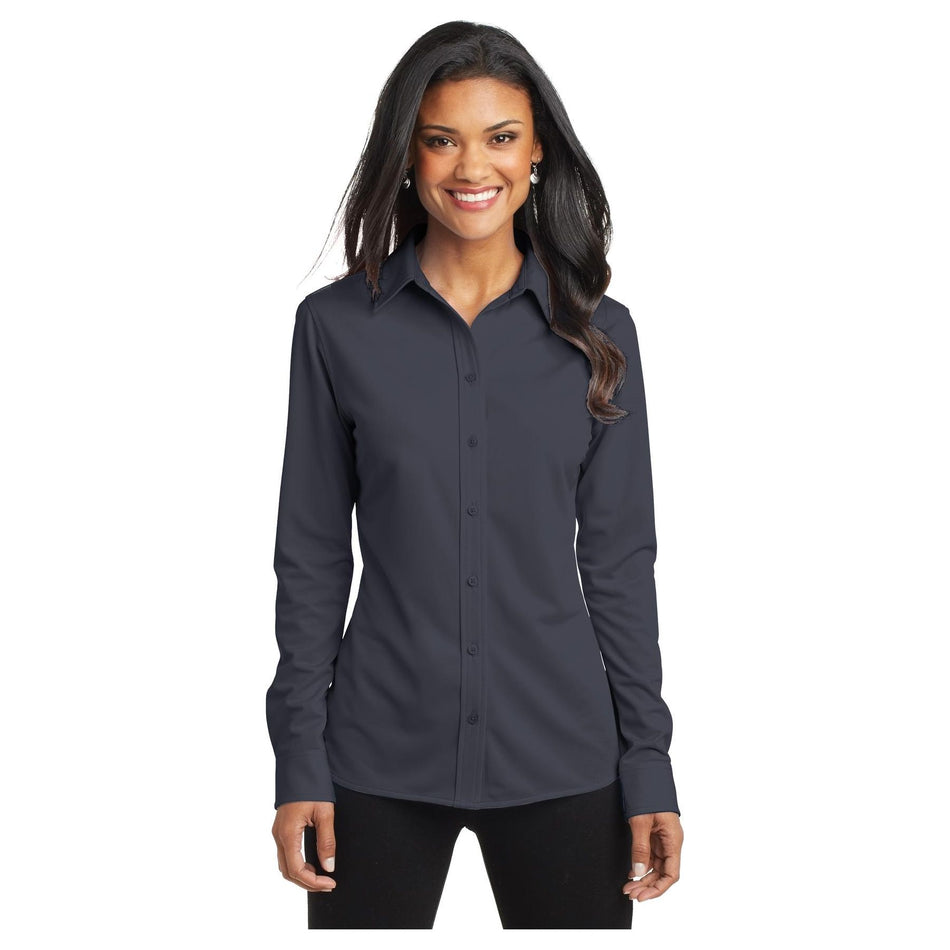 Port Authority ®  Women's Dimension Knit Dress Shirt. L570 - Port Authority L570