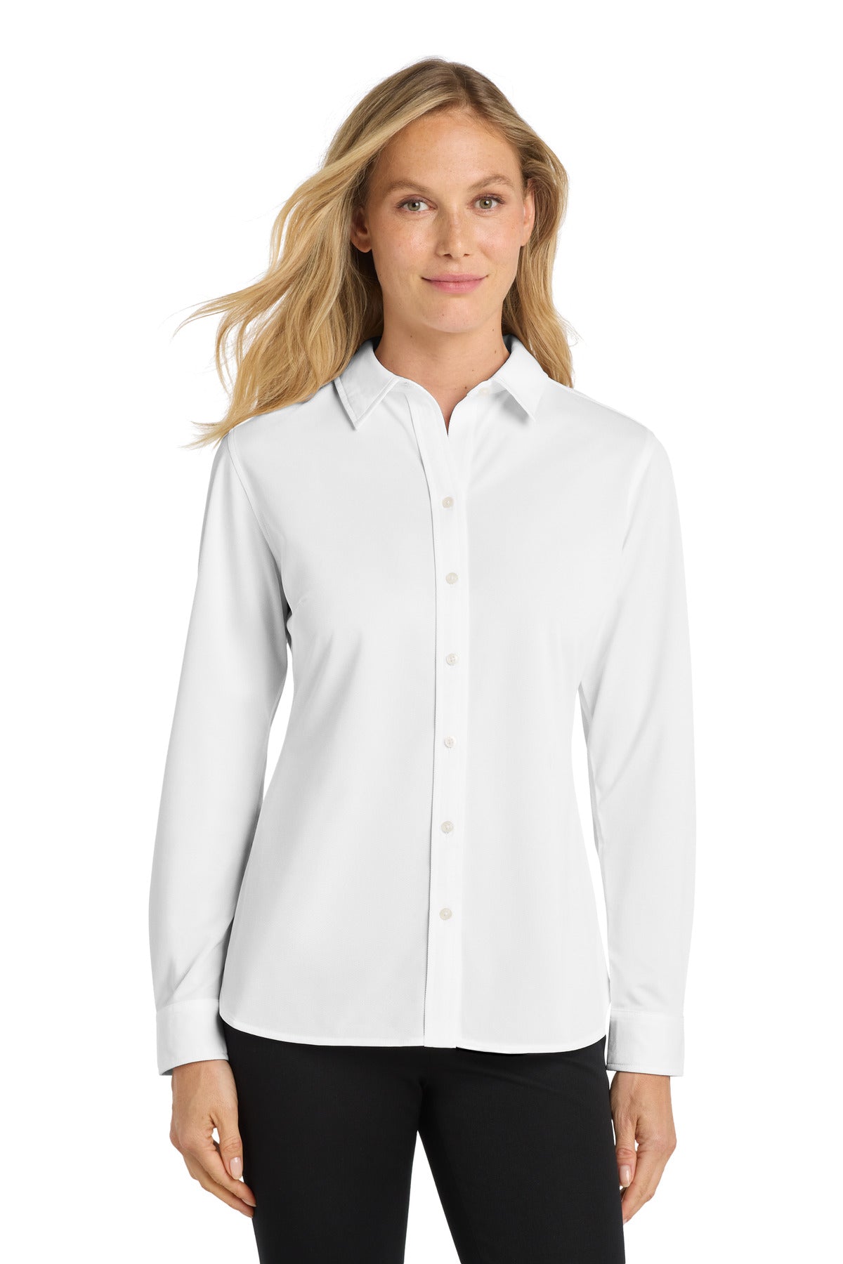 Port Authority ®  Women's Dimension Knit Dress Shirt. L570 - Port Authority L570