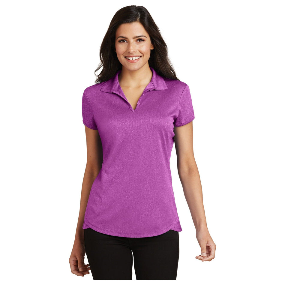 Port Authority ®  Women's Trace Heather Polo. L576 - Port Authority L576