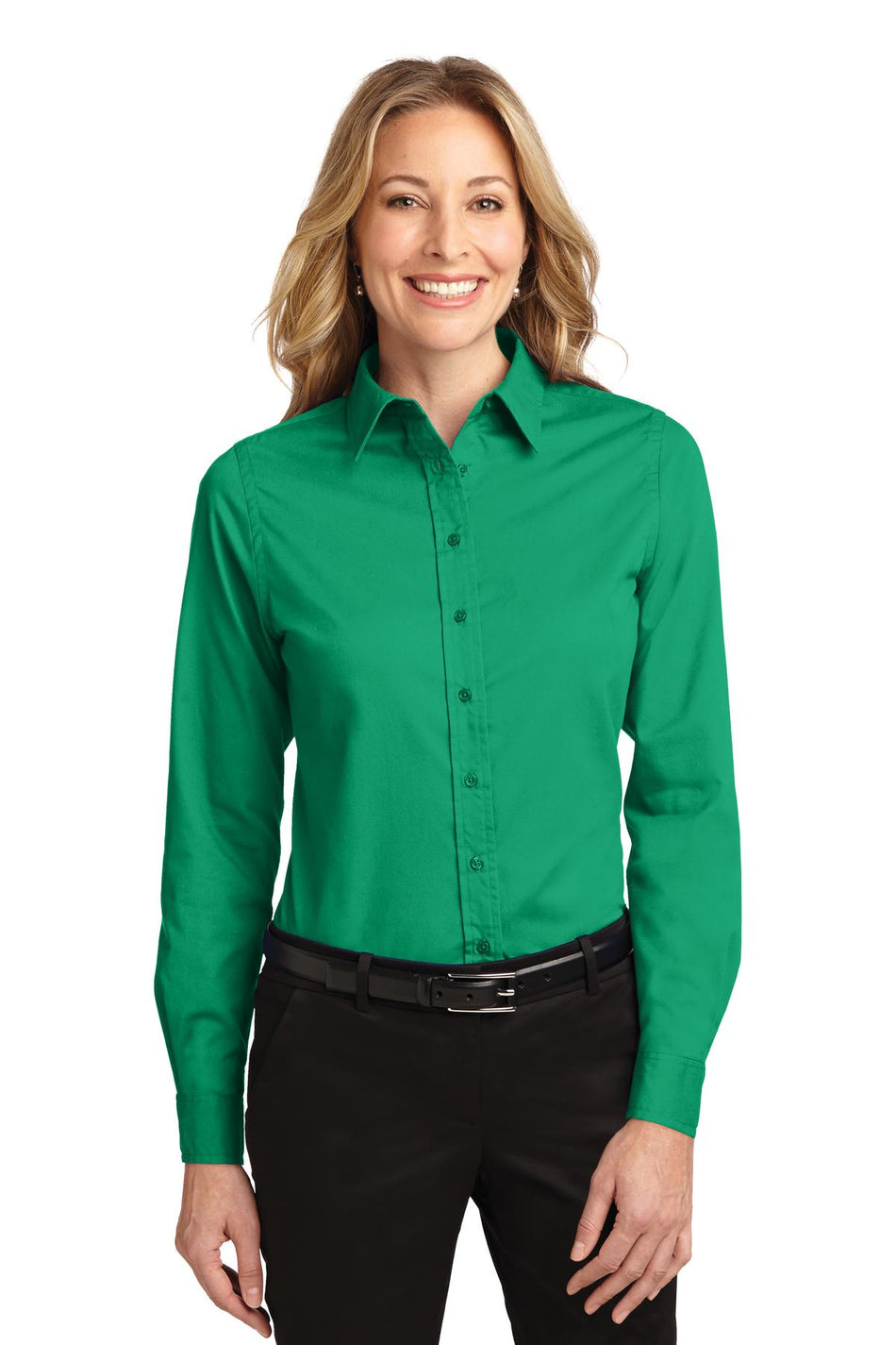 Port Authority ®  Women's Long Sleeve Easy Care Shirt.  L608 - Court Green - Port Authority L608