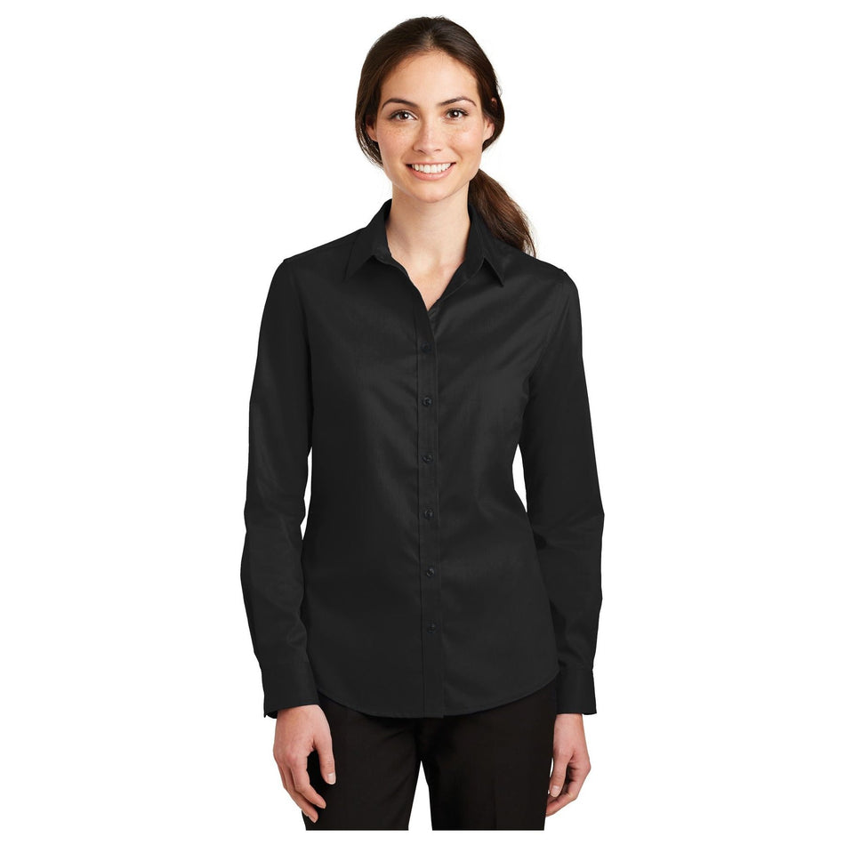 Port Authority ®  Women's SuperPro ™  Twill Shirt. L663 - Port Authority L663