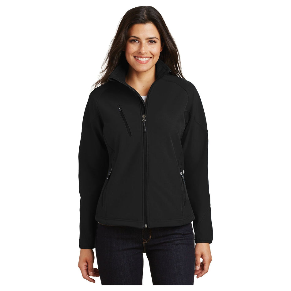 Port Authority ®  Women's Textured Soft Shell Jacket. L705 - Port Authority L705