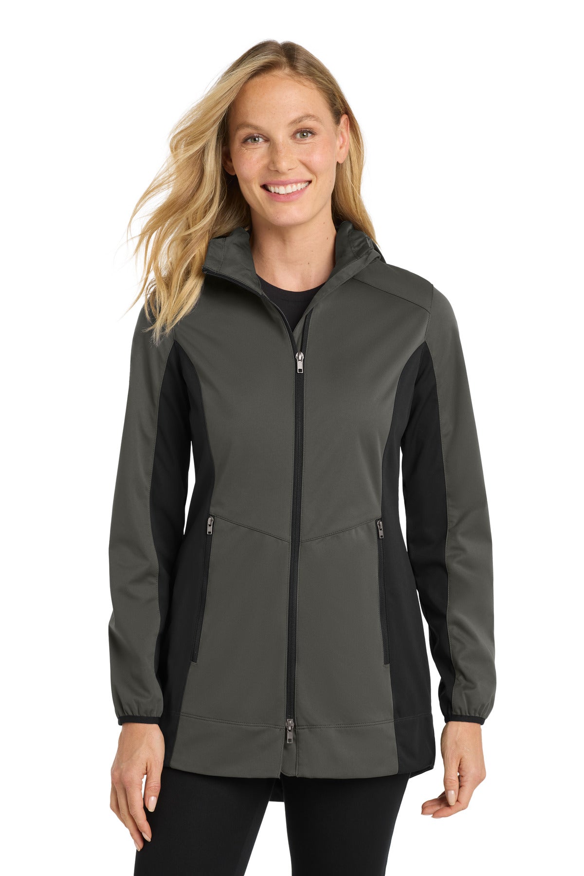 Port Authority L719 Women's Active Hooded Soft Shell Jacket