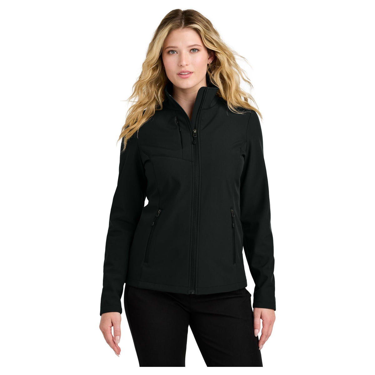 Port Authority ® Women's C-FREE ® Core Soft ShellL720 - Port Authority L720 Outerwear Port Authority Deep Black XS