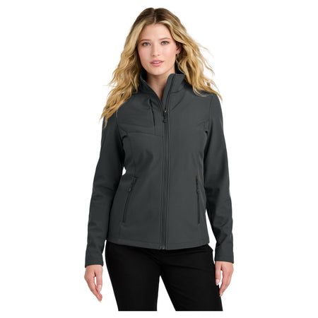 Port Authority ® Women's C-FREE ® Core Soft ShellL720 - Port Authority L720 Outerwear Port Authority Grey Steel XS