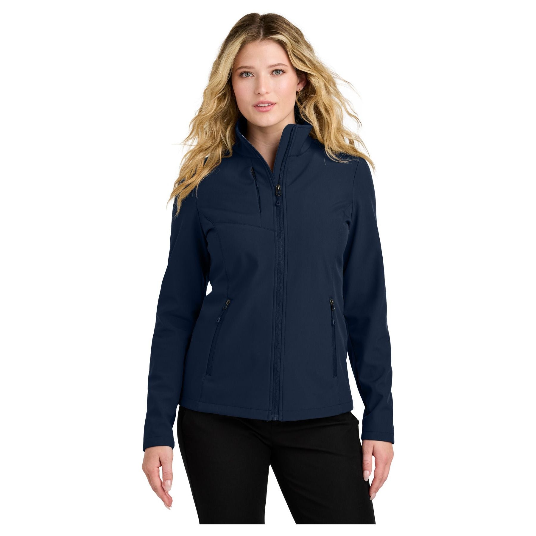 Port Authority ® Women's C-FREE ® Core Soft ShellL720 - Port Authority L720 Outerwear Port Authority True Navy XS