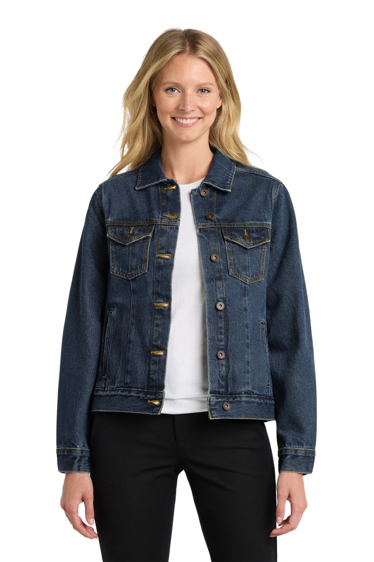 Port Authority ®  Women's Denim Jacket. L7620 - Port Authority L7620