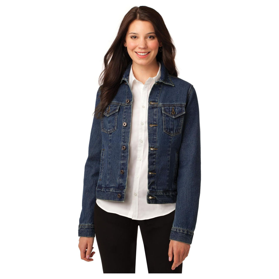 Port Authority ®  Women's Denim Jacket. L7620 - Port Authority L7620