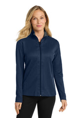 Port Authority L805 Women's Vertical Texture Full-Zip Jacket