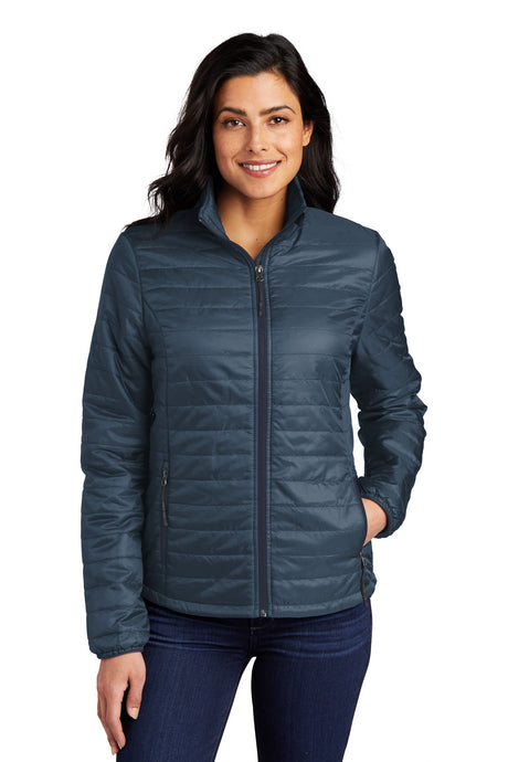Port Authority L850 Women's Packable Puffy Jacket | Wholesale