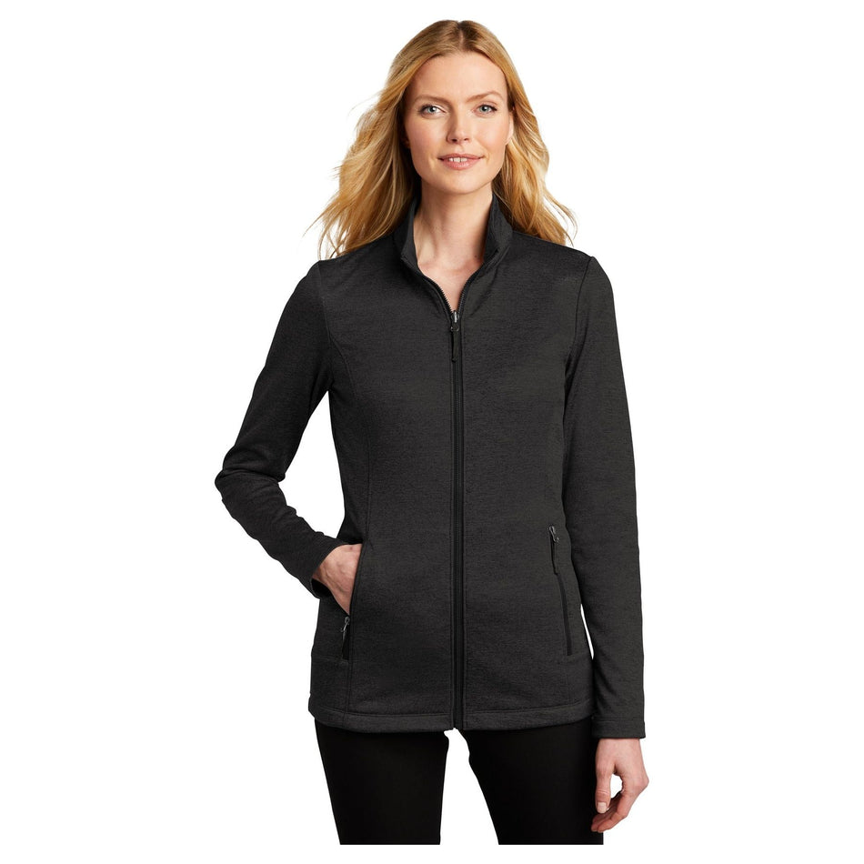 Port Authority  ®  Women's Collective Striated Fleece Jacket. L905 - Port Authority L905