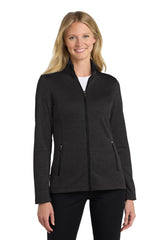 Port Authority  ®  Women's Collective Striated Fleece Jacket. L905 - Port Authority L905