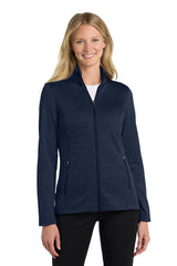 Port Authority  ®  Women's Collective Striated Fleece Jacket. L905 - Port Authority L905