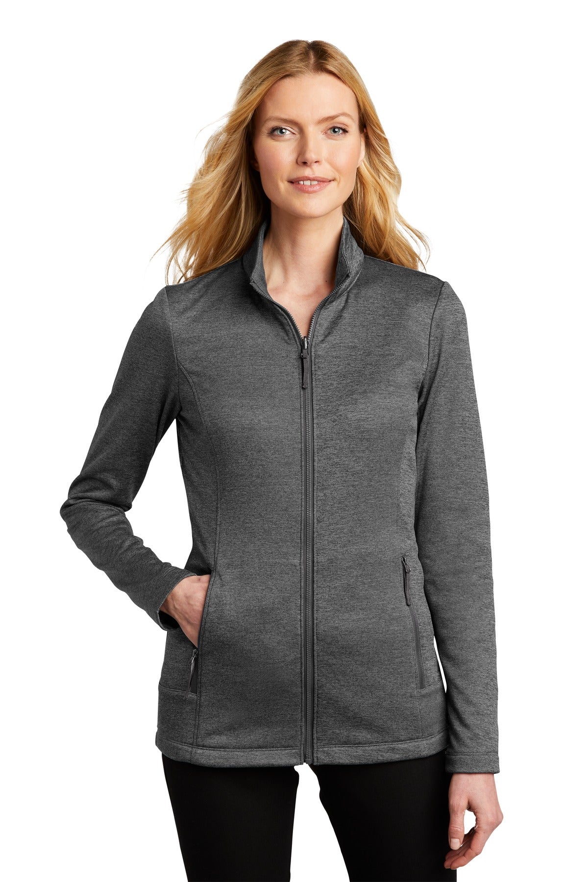 Port Authority  ®  Women's Collective Striated Fleece Jacket. L905 - Port Authority L905