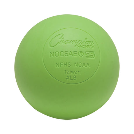 NOCSAE LACROSSE BALLS GREEN